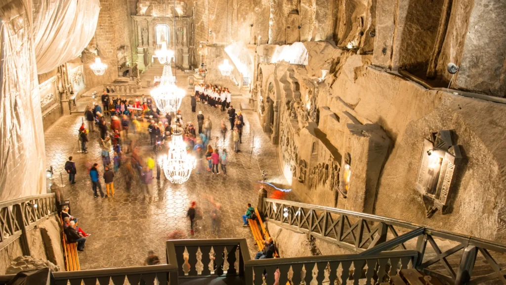 Wieliczka Salt mine near Krakow